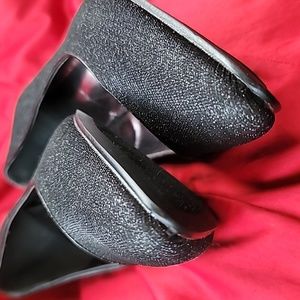 BELLINI sz11 glitter black dressy heel Zoot pump LIKE NEW